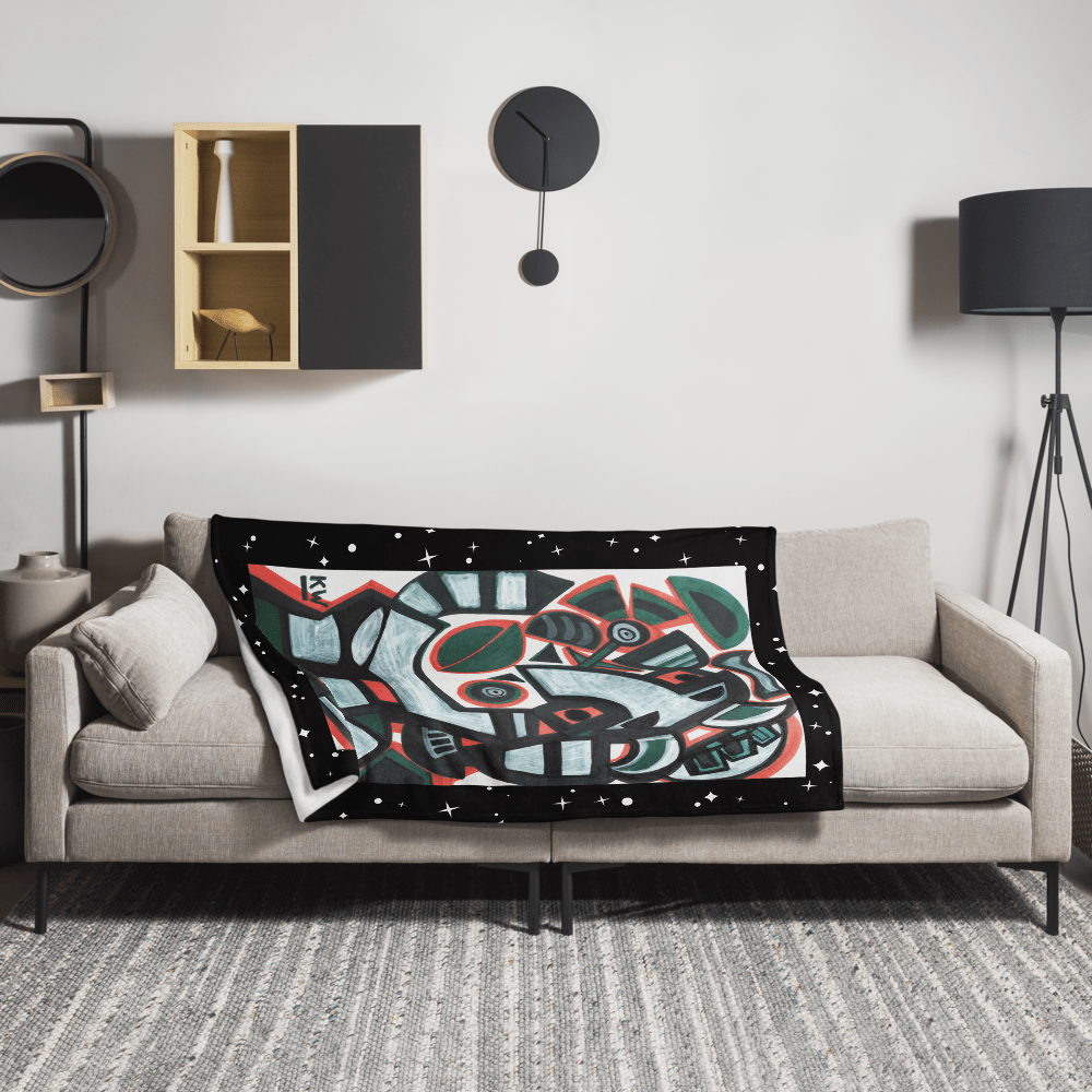 KW Gallery Cozy Collection Blanket 1 - Winter Sunshine Marketplace