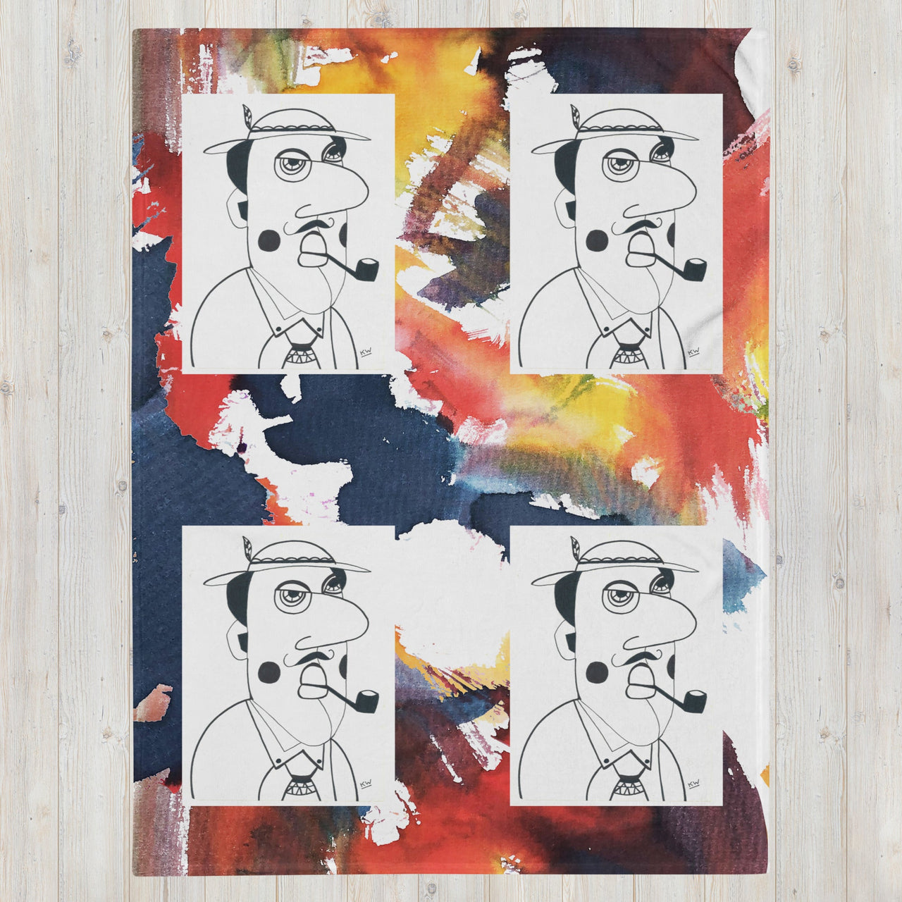 KW Gallery Cozy Collection Blanket 3 - Winter Sunshine Marketplace