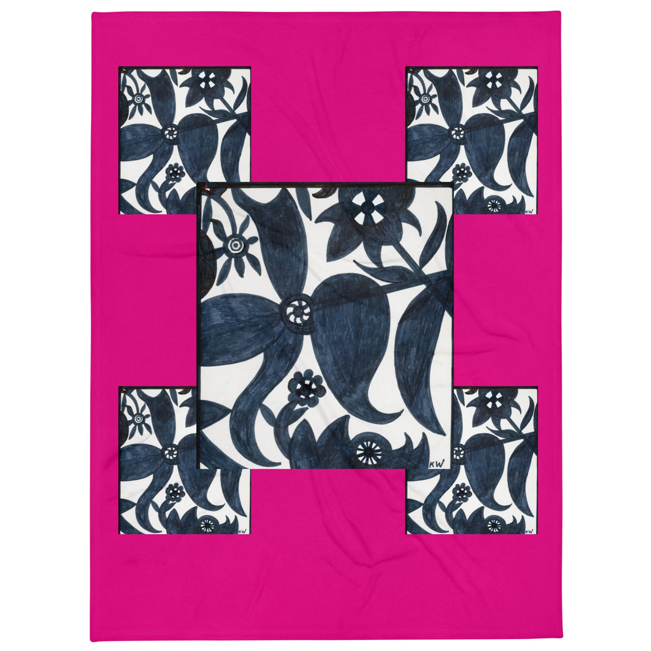 KW Gallery Cozy Collection Blanket 31 - Winter Sunshine Marketplace