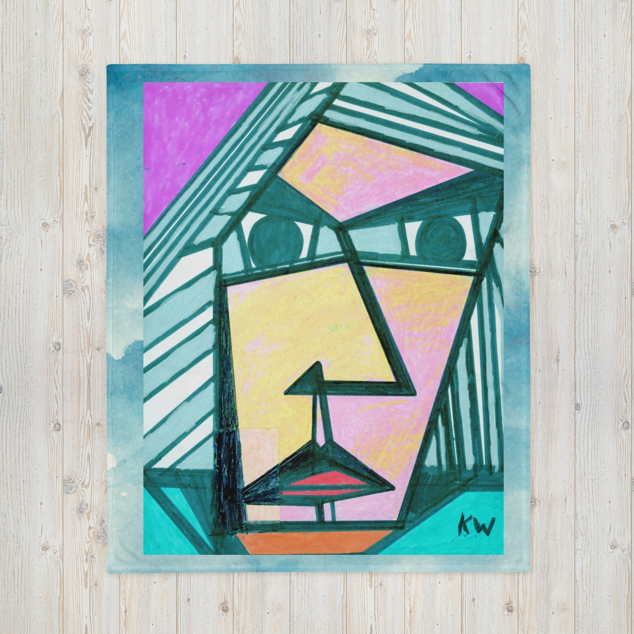 KW Gallery Cozy Collection Blanket 34 - Winter Sunshine Marketplace