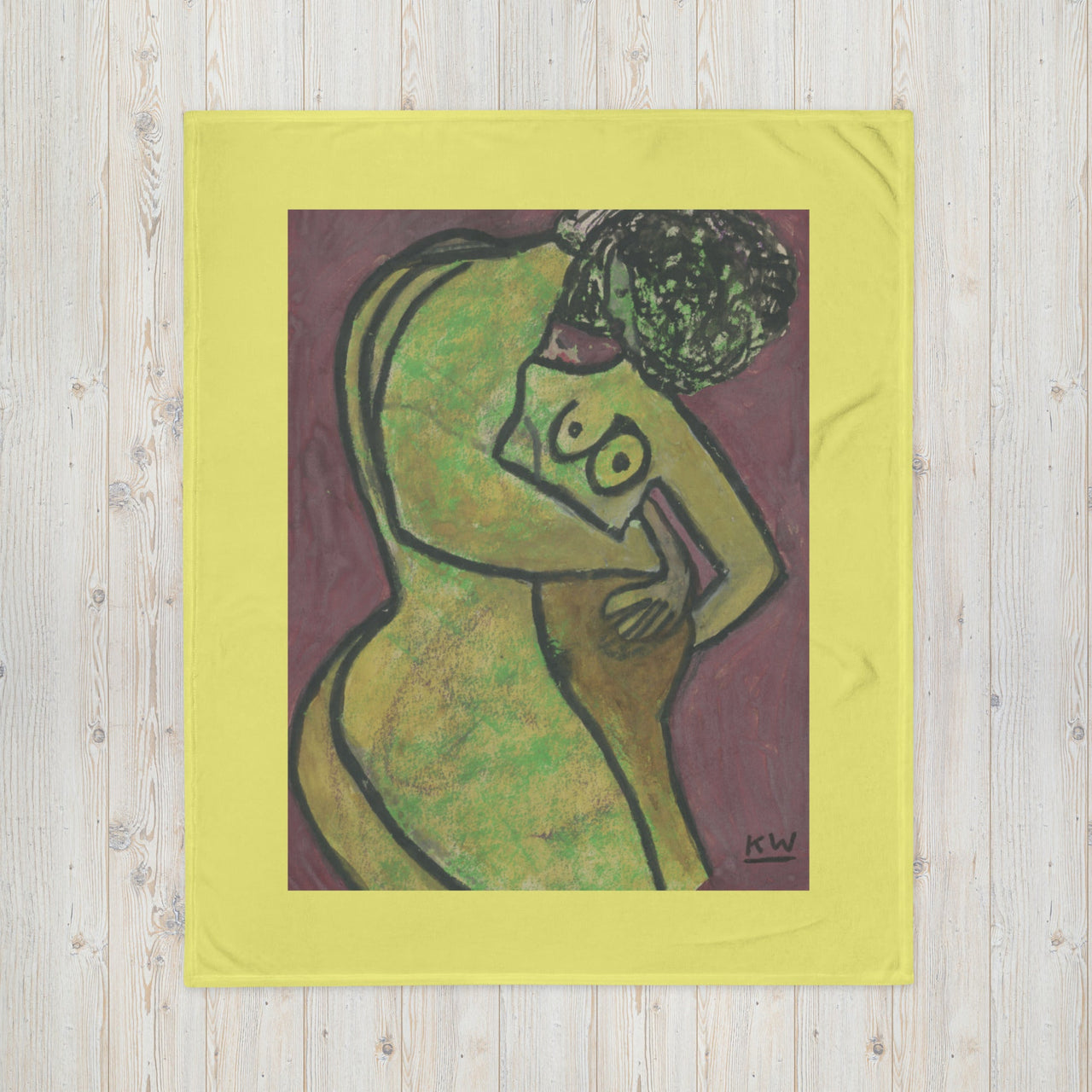 KW Gallery Cozy Collection Blanket 38 - Winter Sunshine Marketplace