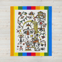 KW Gallery Cozy Collection Blanket 4 - Winter Sunshine Marketplace