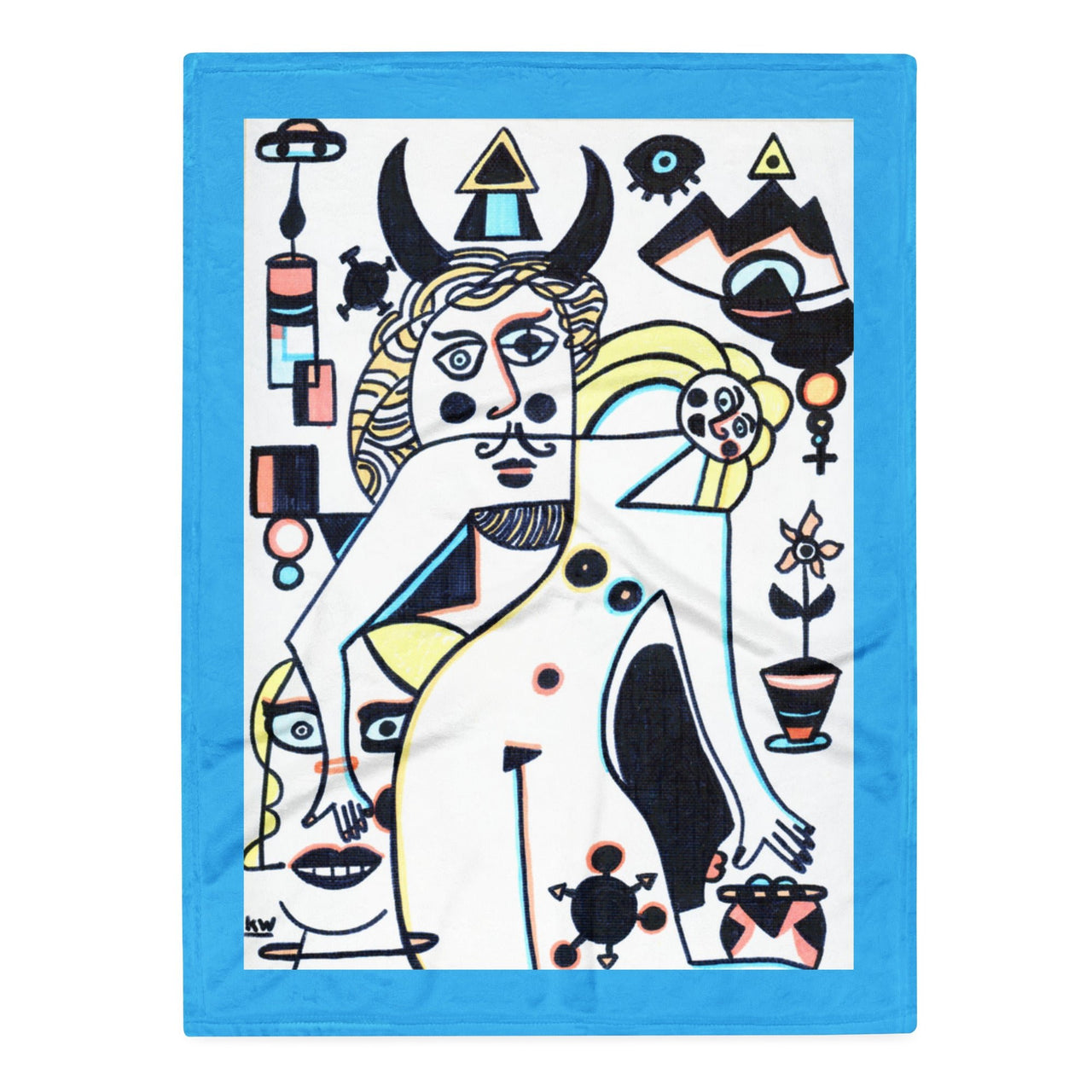 KW Gallery Cozy Collection Blanket 40 - Winter Sunshine Marketplace