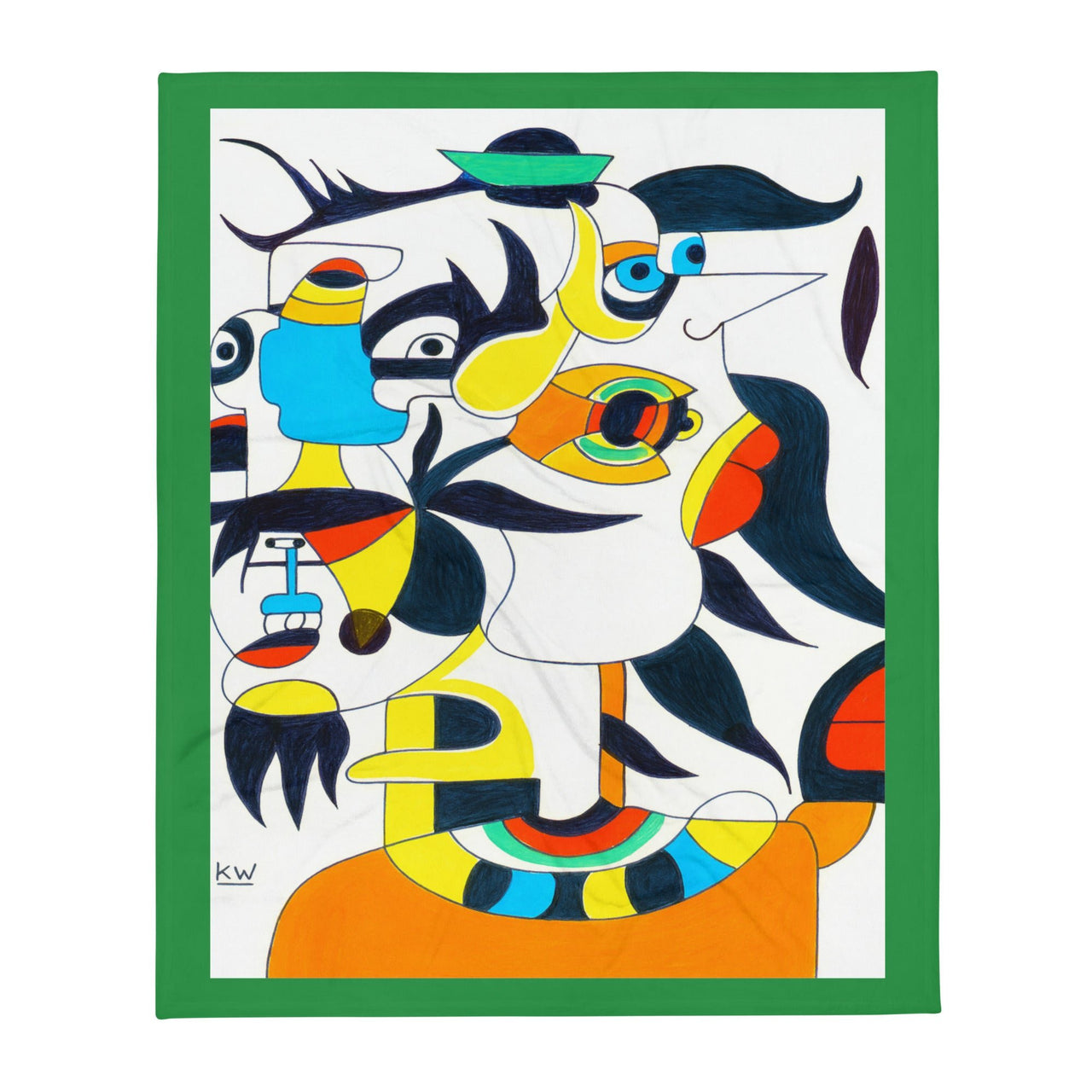 KW Gallery Cozy Collection Blanket 43 - Winter Sunshine Marketplace