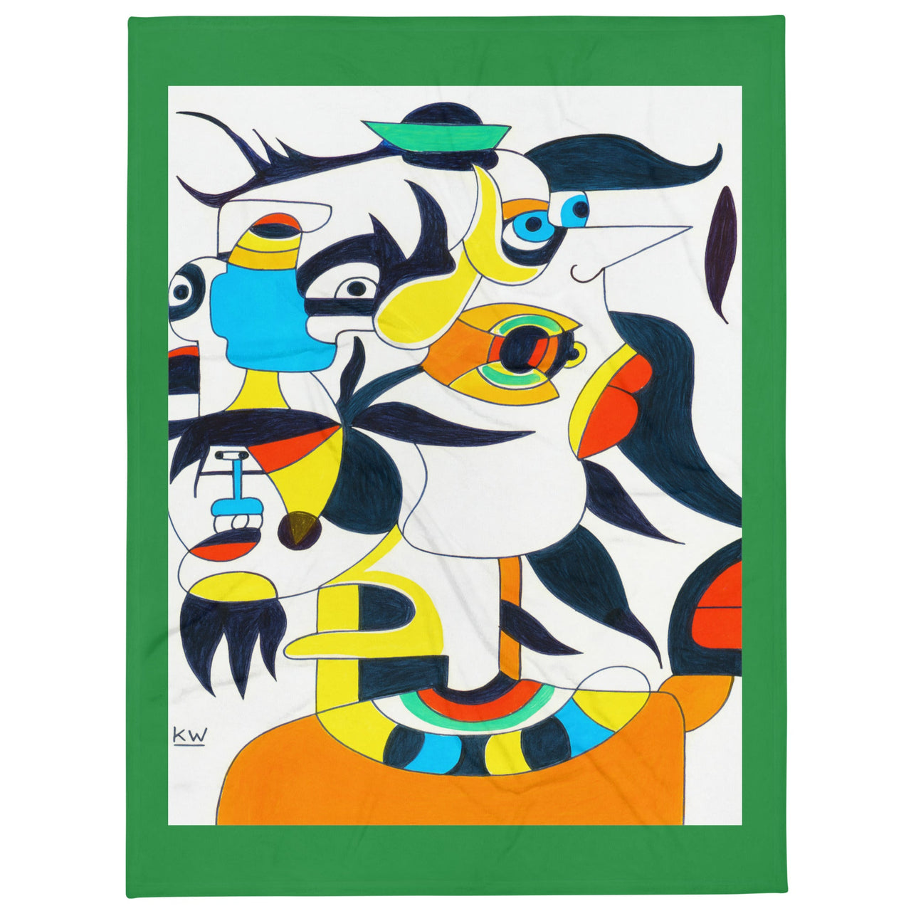 KW Gallery Cozy Collection Blanket 43 - Winter Sunshine Marketplace