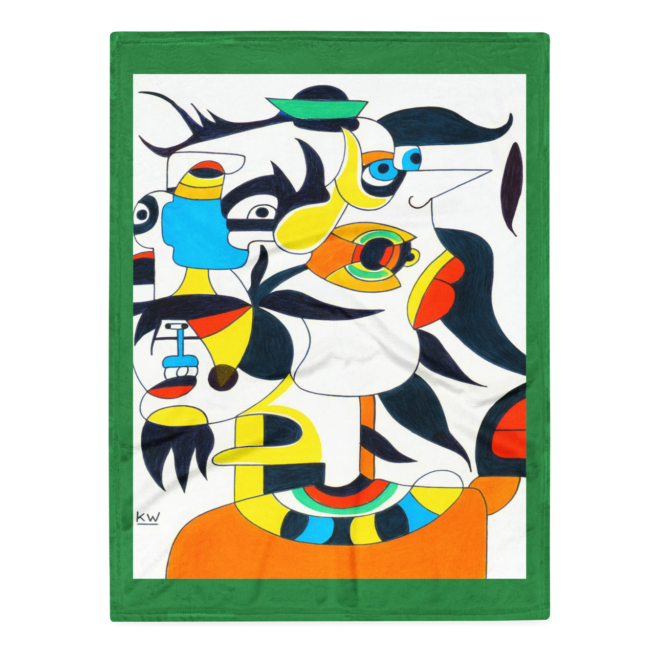 KW Gallery Cozy Collection Blanket 43 - Winter Sunshine Marketplace