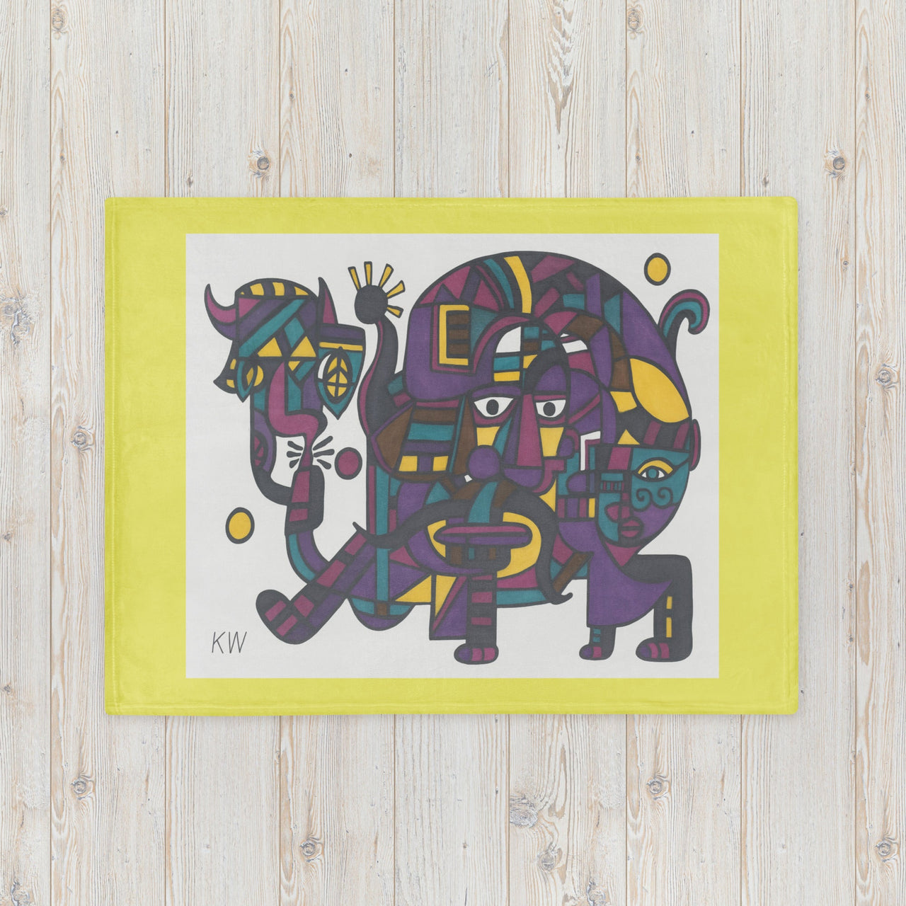 KW Gallery Cozy Collection Blanket 45 - Winter Sunshine Marketplace