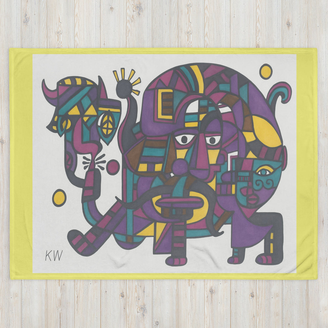 KW Gallery Cozy Collection Blanket 45 - Winter Sunshine Marketplace