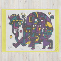 KW Gallery Cozy Collection Blanket 45 - Winter Sunshine Marketplace