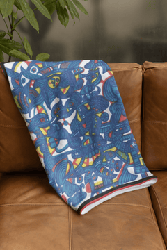 KW Gallery Cozy Collection Blanket 5 - Winter Sunshine Marketplace