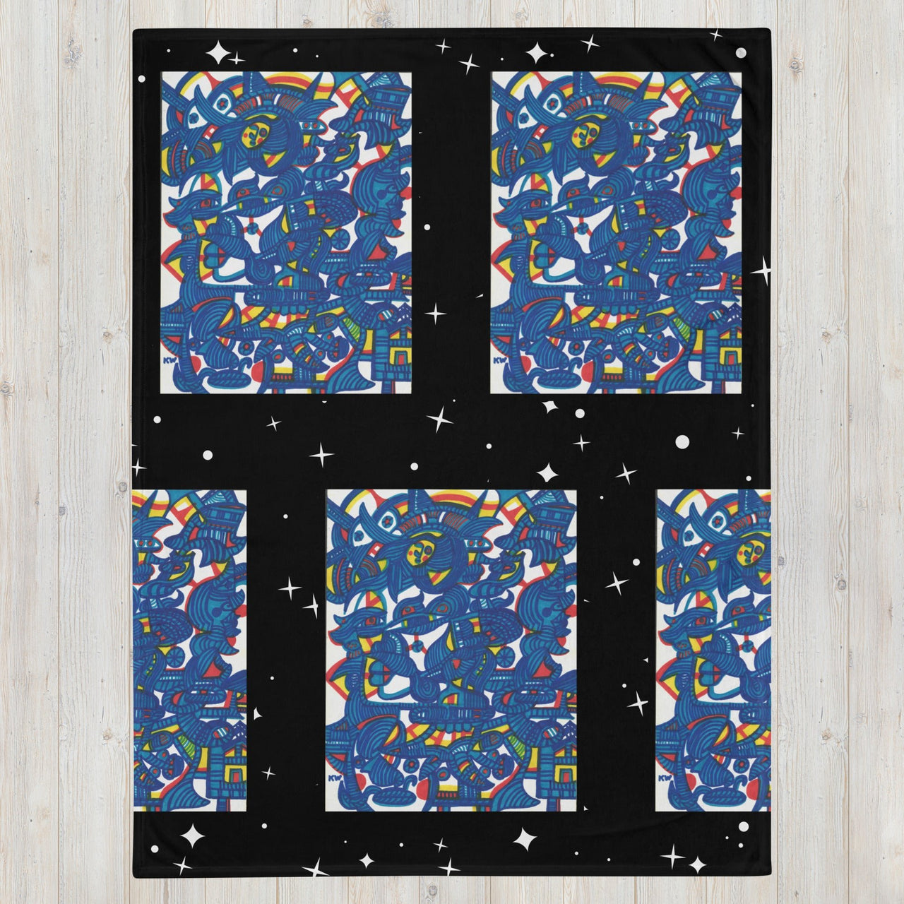 KW Gallery Cozy Collection Blanket 5 - Winter Sunshine Marketplace