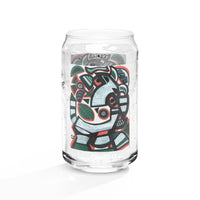 KW Gallery Craft Can Shaped Glass 1 - Winter Sunshine Marketplace