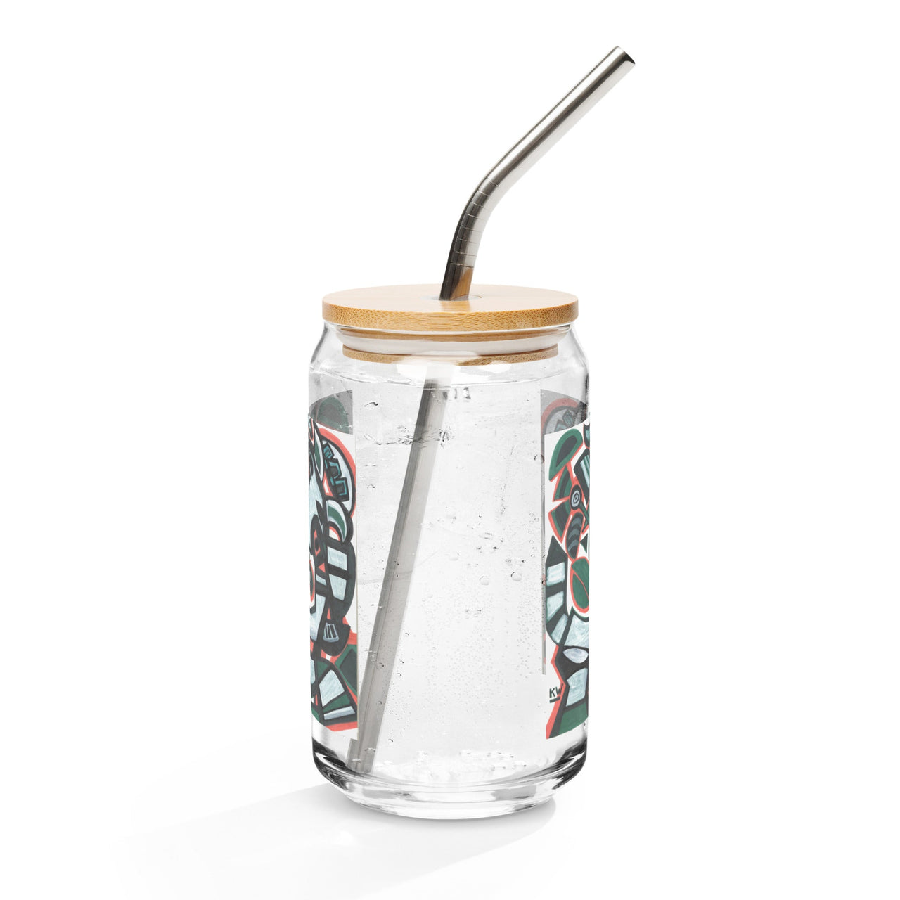 KW Gallery Craft Can Shaped Glass 1 - Winter Sunshine Marketplace