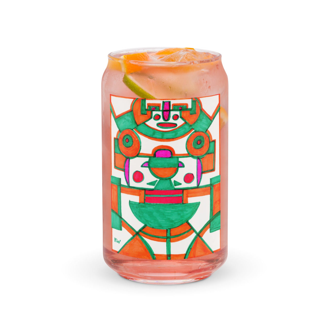 KW Gallery Craft Can Shaped Glass 15 – Elevate Your Beverage Experience! - Winter Sunshine Marketplace