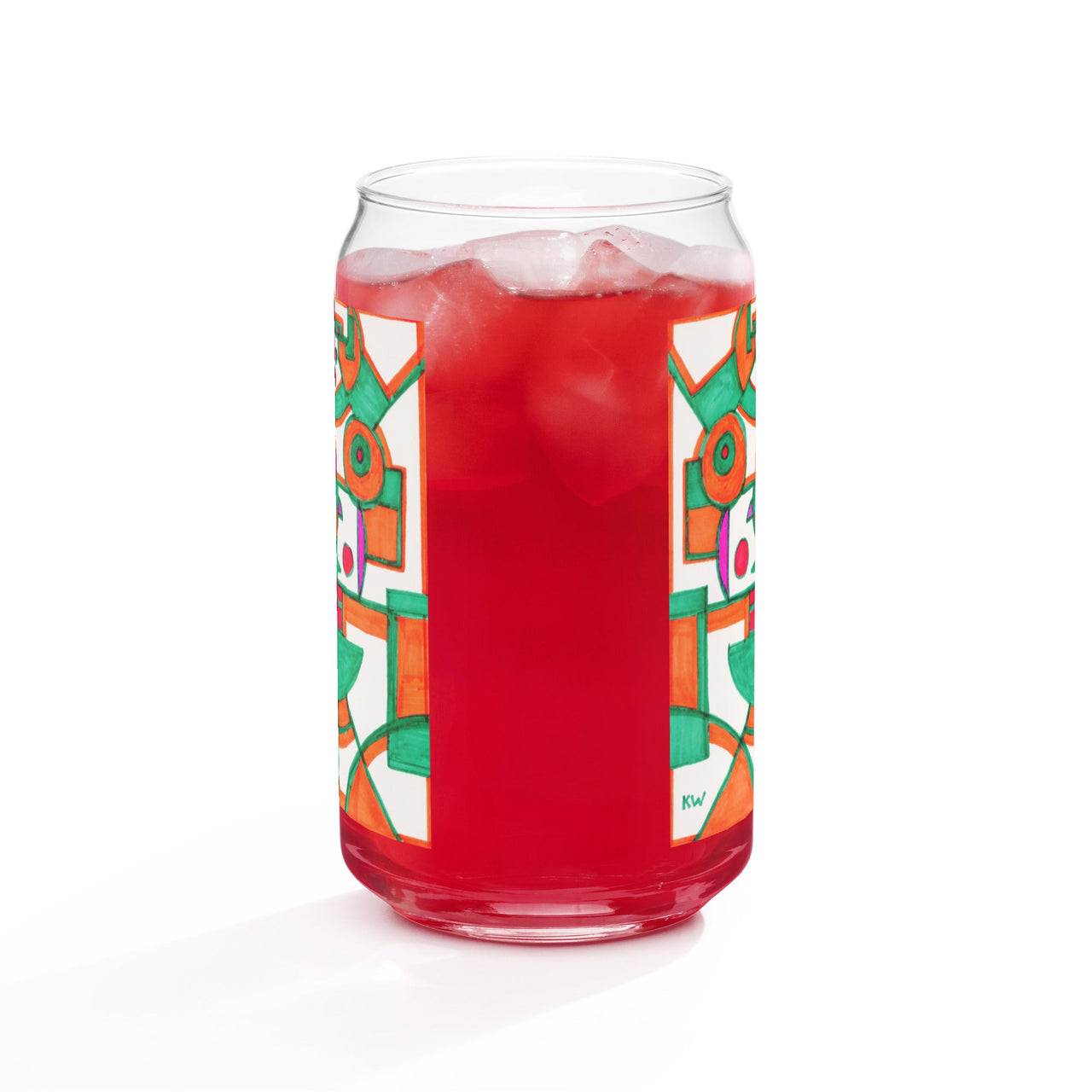 KW Gallery Craft Can Shaped Glass 15 – Elevate Your Beverage Experience! - Winter Sunshine Marketplace
