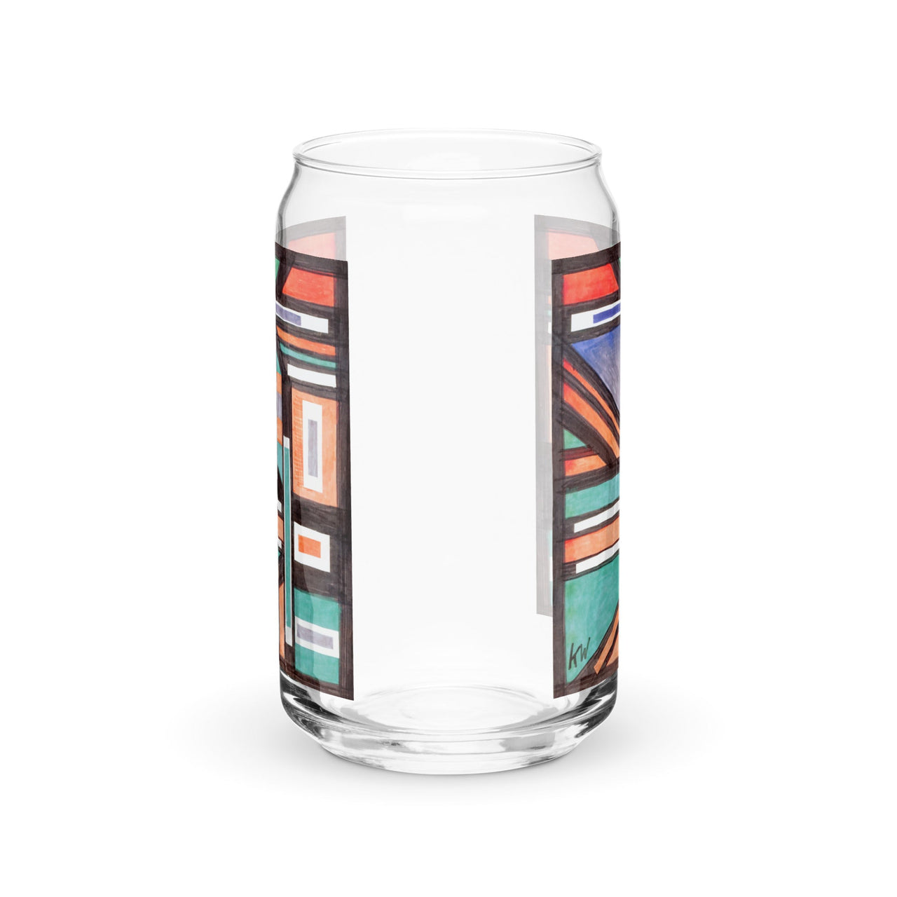 KW Gallery Craft Can Shaped Glass 22 – Elevate Your Beverage Experience! - Winter Sunshine Marketplace