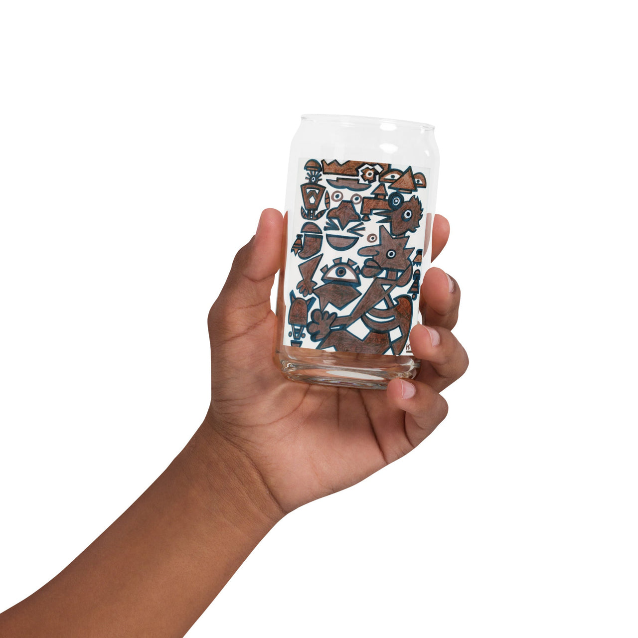 KW Gallery Craft Can Shaped Glass 24 – Elevate Your Beverage Experience! 🥤 - Winter Sunshine Marketplace