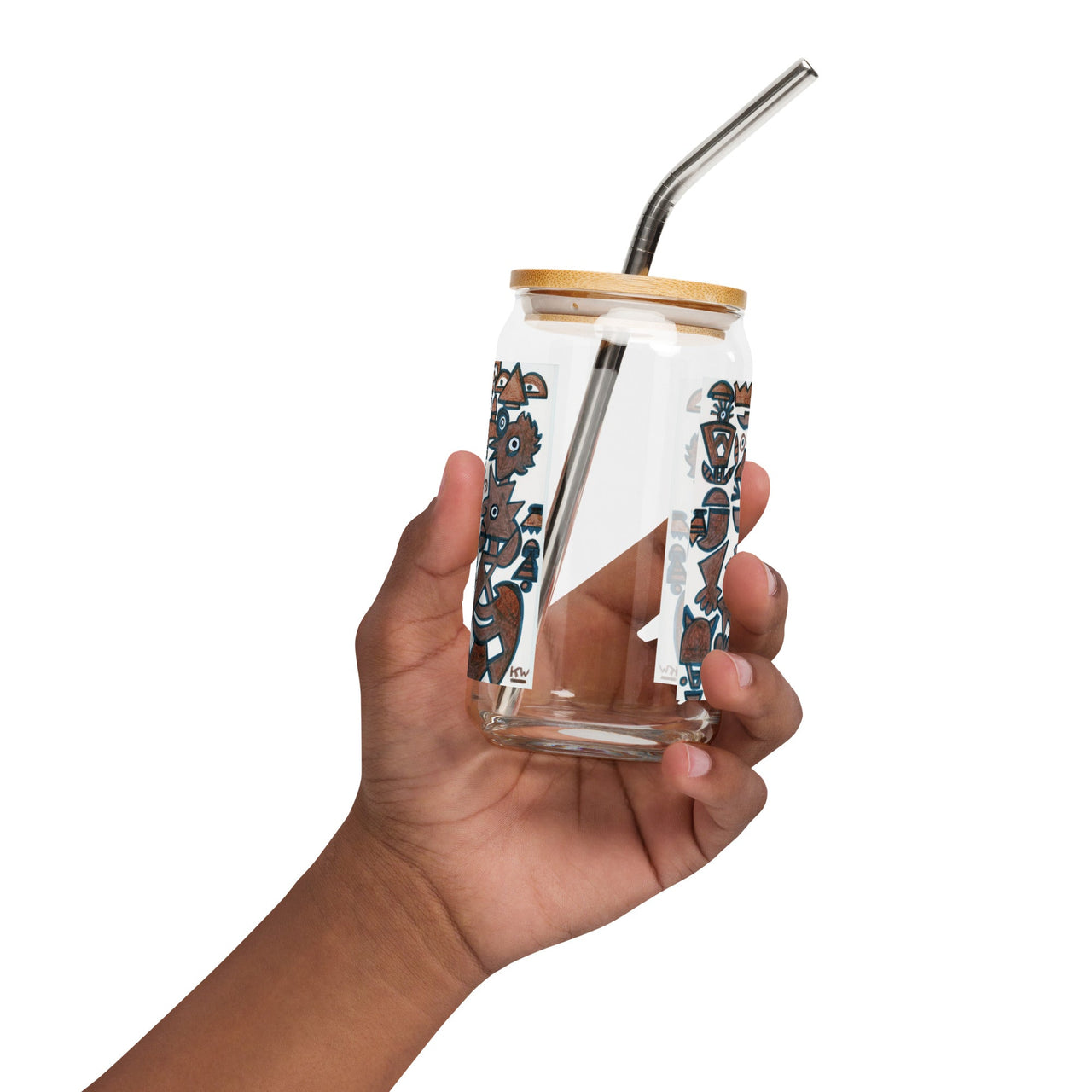 KW Gallery Craft Can Shaped Glass 24 – Elevate Your Beverage Experience! 🥤 - Winter Sunshine Marketplace
