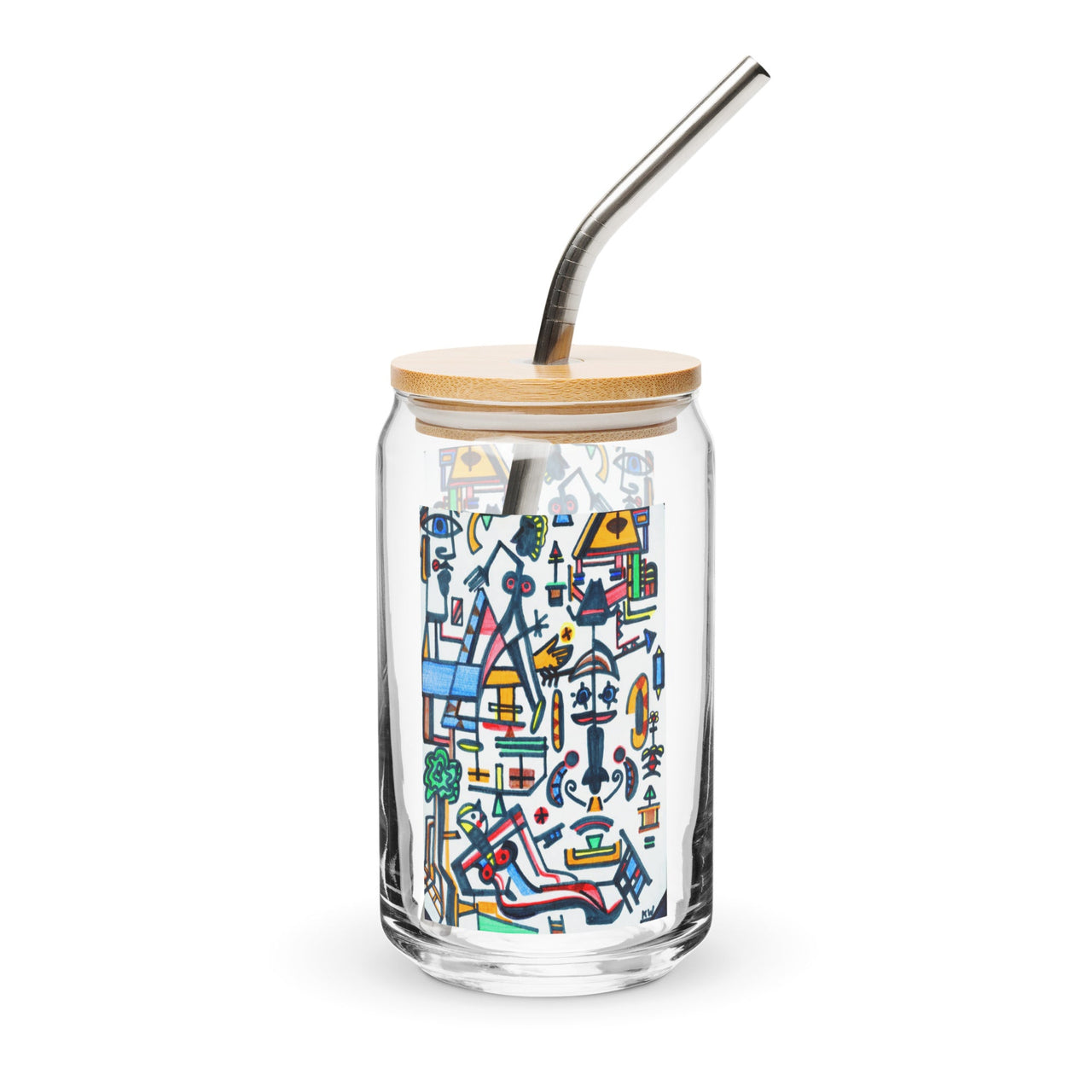 KW Gallery Craft Can Shaped Glass 26 – Elevate Your Beverage Experience! - Winter Sunshine Marketplace