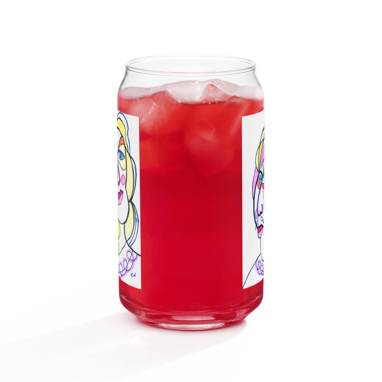 KW Gallery Craft Can Shaped Glass 33 – Elevate Your Beverage Experience! - Winter Sunshine Marketplace