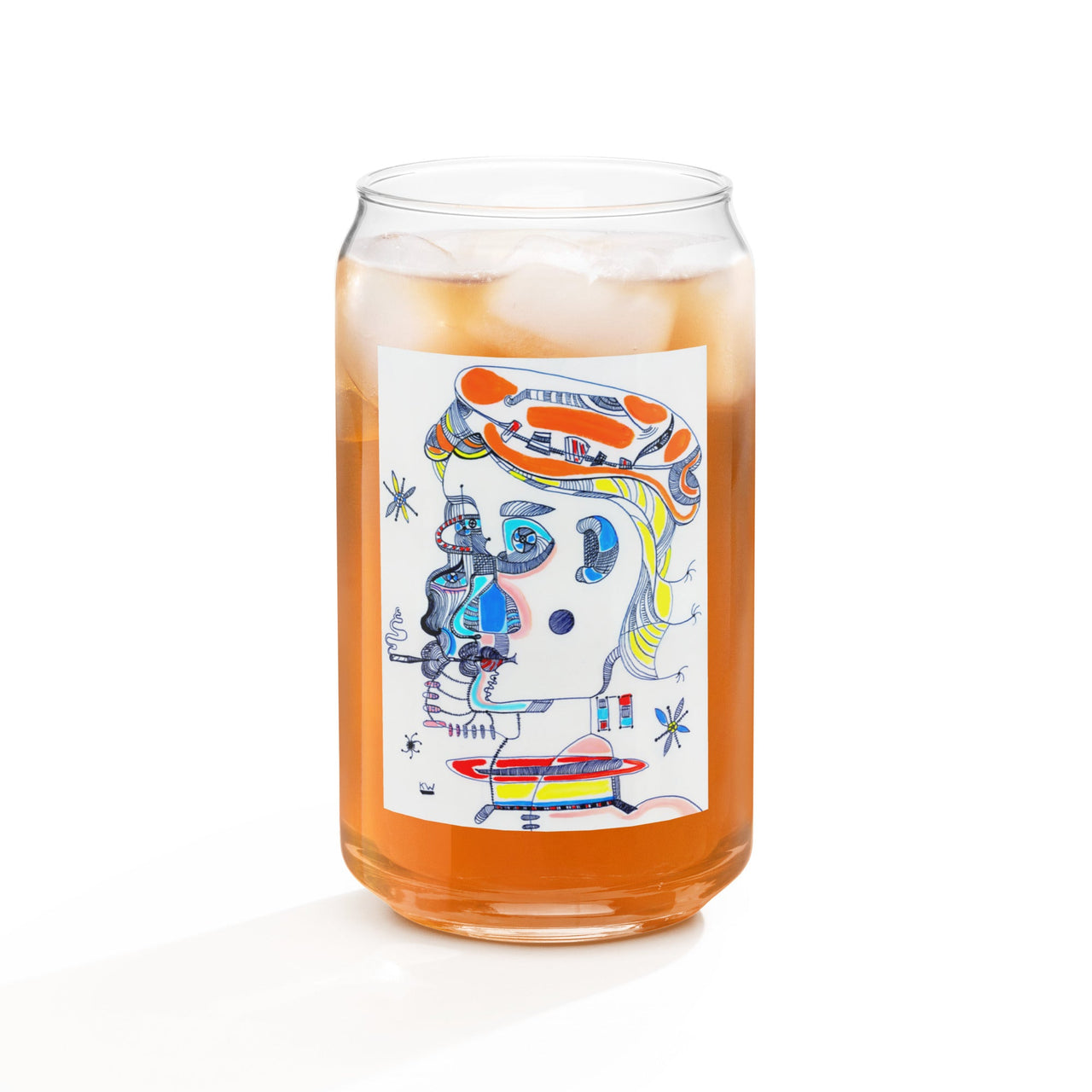 KW Gallery Craft Can Shaped Glass 36 – Elevate Your Beverage Experience! - Winter Sunshine Marketplace