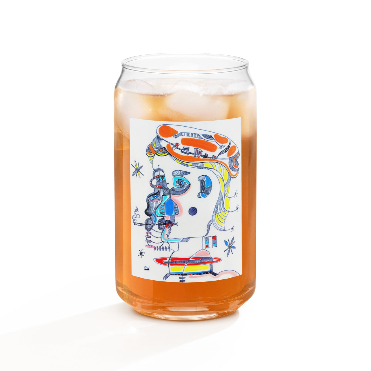 KW Gallery Craft Can Shaped Glass 36 – Elevate Your Beverage Experience! - Winter Sunshine Marketplace