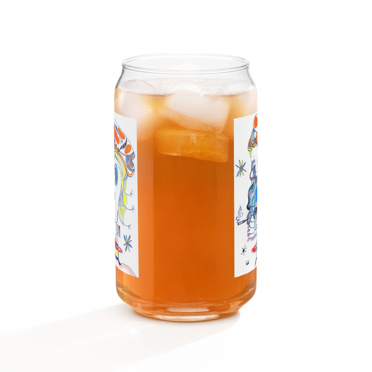 KW Gallery Craft Can Shaped Glass 36 – Elevate Your Beverage Experience! - Winter Sunshine Marketplace