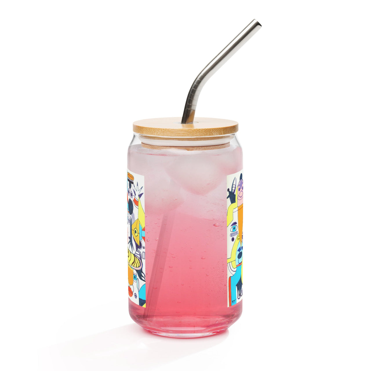 KW Gallery Craft Can Shaped Glass 37 – Elevate Your Beverage Experience! - Winter Sunshine Marketplace