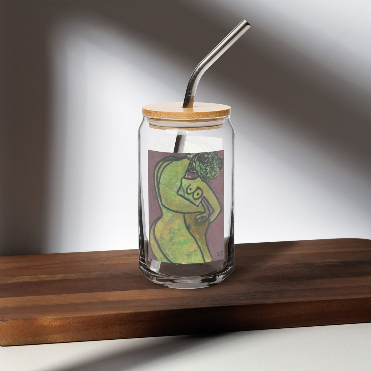 KW Gallery Craft Can Shaped Glass 38 – Elevate Your Beverage Experience! - Winter Sunshine Marketplace