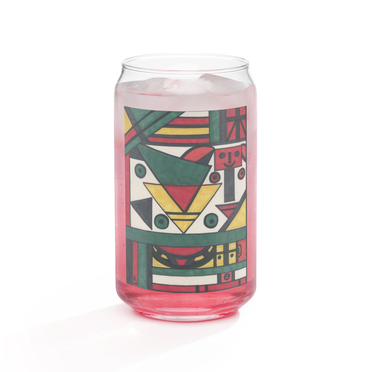 KW Gallery Craft Can Shaped Glass 39 – Elevate Your Beverage Experience! - Winter Sunshine Marketplace