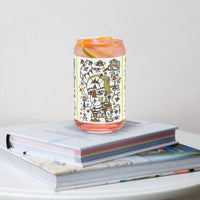 KW Gallery Craft Can Shaped Glass 4 - Winter Sunshine Marketplace