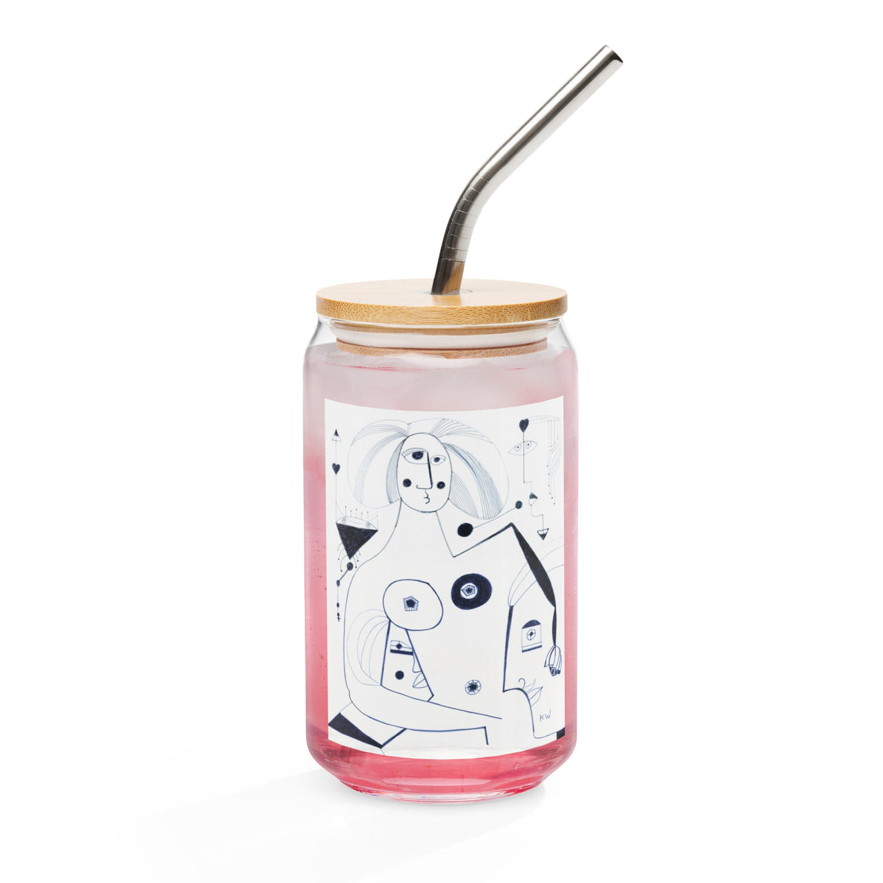 KW Gallery Craft Can Shaped Glass 42 – Elevate Your Beverage Experience! - Winter Sunshine Marketplace