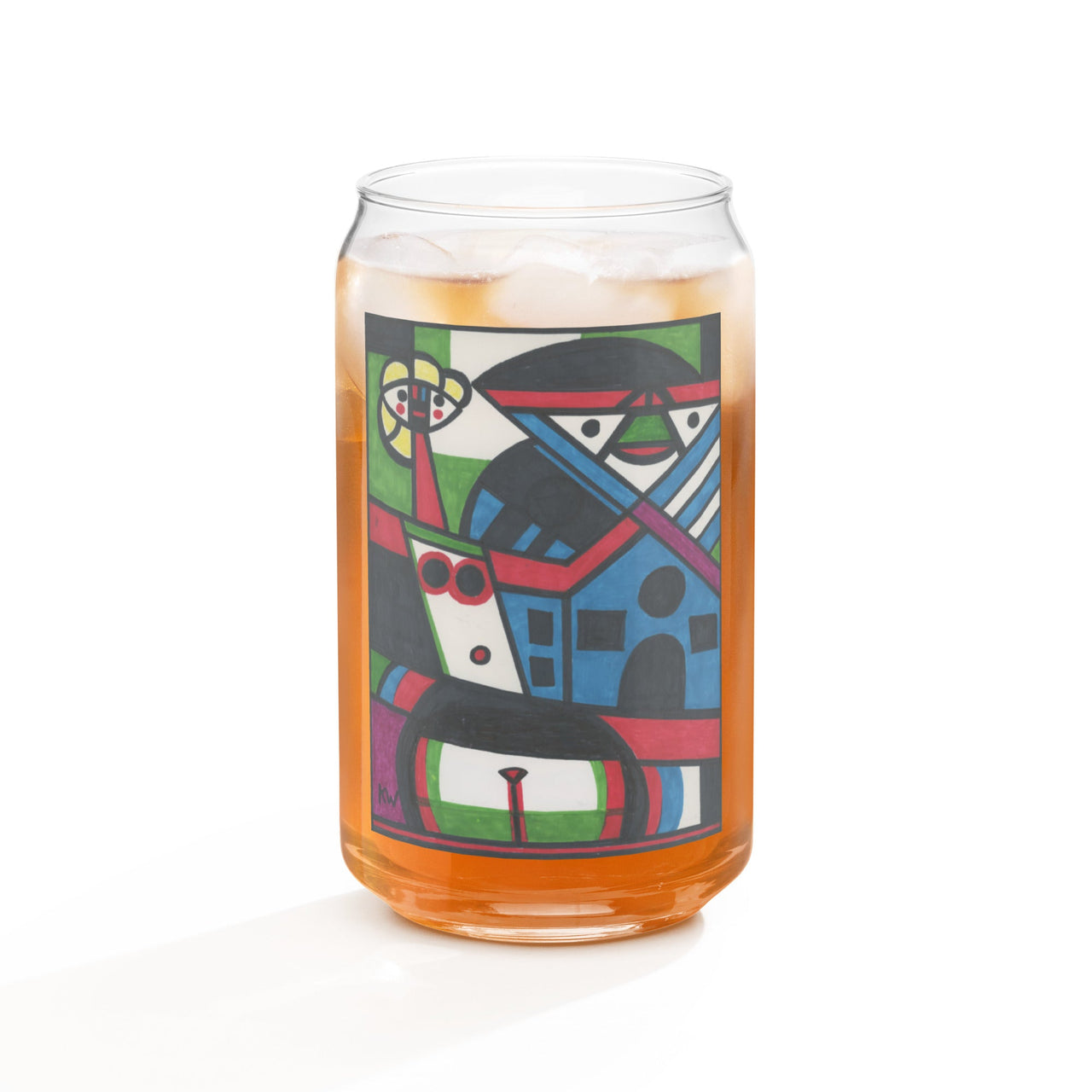 KW Gallery Craft Can Shaped Glass 44 – Elevate Your Beverage Experience! - Winter Sunshine Marketplace