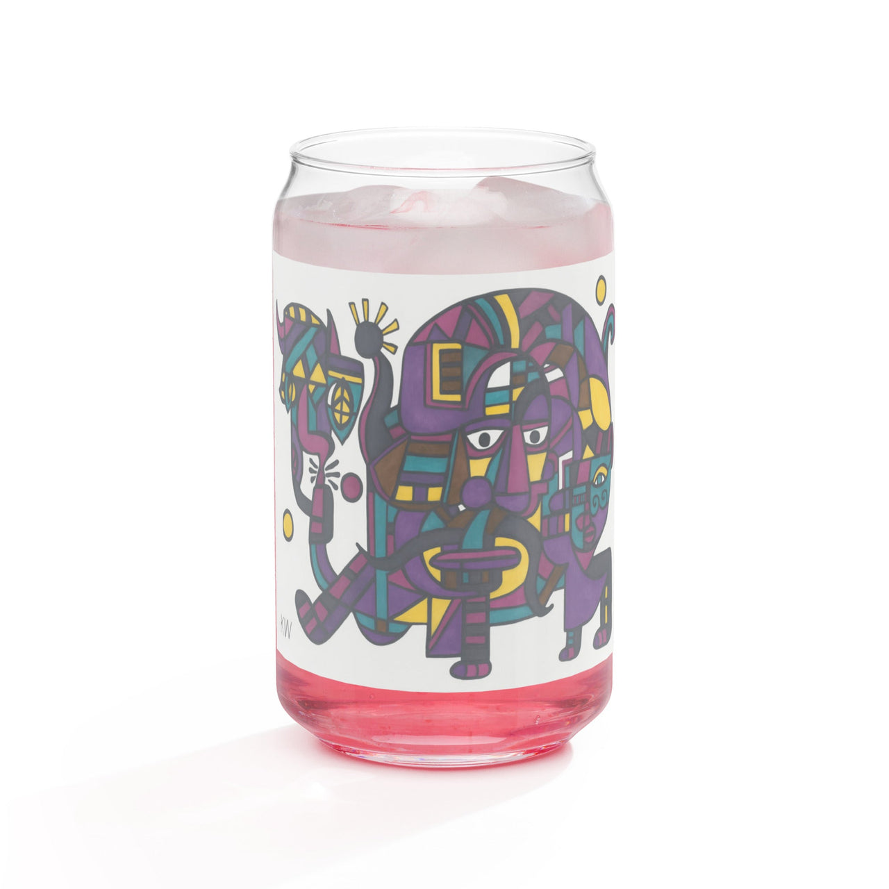 KW Gallery Craft Can Shaped Glass 45 – Elevate Your Beverage Experience! - Winter Sunshine Marketplace