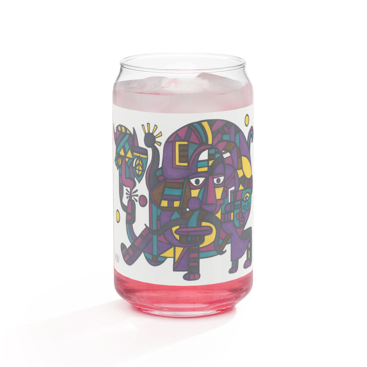 KW Gallery Craft Can Shaped Glass 45 – Elevate Your Beverage Experience! - Winter Sunshine Marketplace