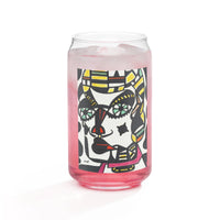 KW Gallery Craft Can Shaped Glass 7 - Winter Sunshine Marketplace