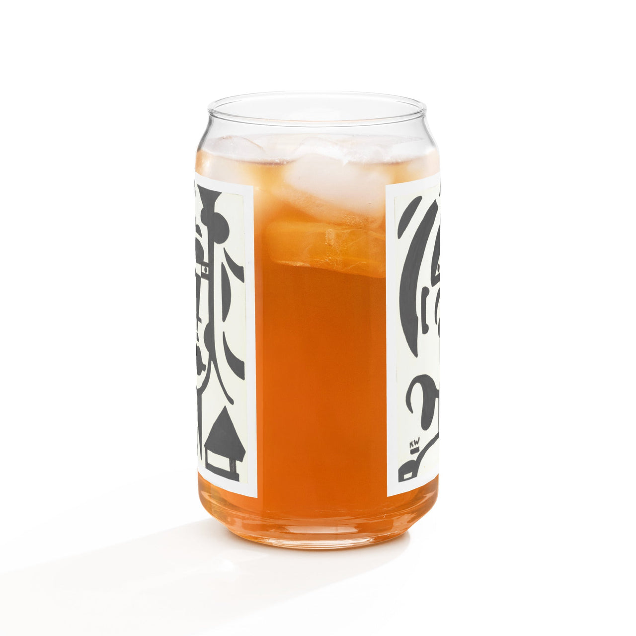 KW Gallery Craft Can Shaped Glass 9 - Winter Sunshine Marketplace