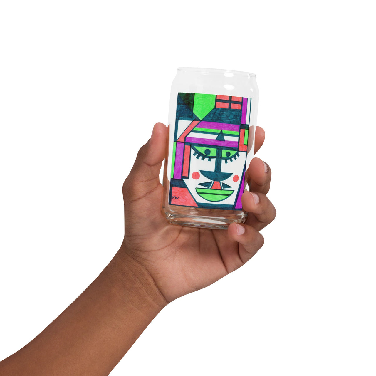 KW Gallery Craft Can Shaped Glass14 – Elevate Your Beverage Experience! 🥤 - Winter Sunshine Marketplace