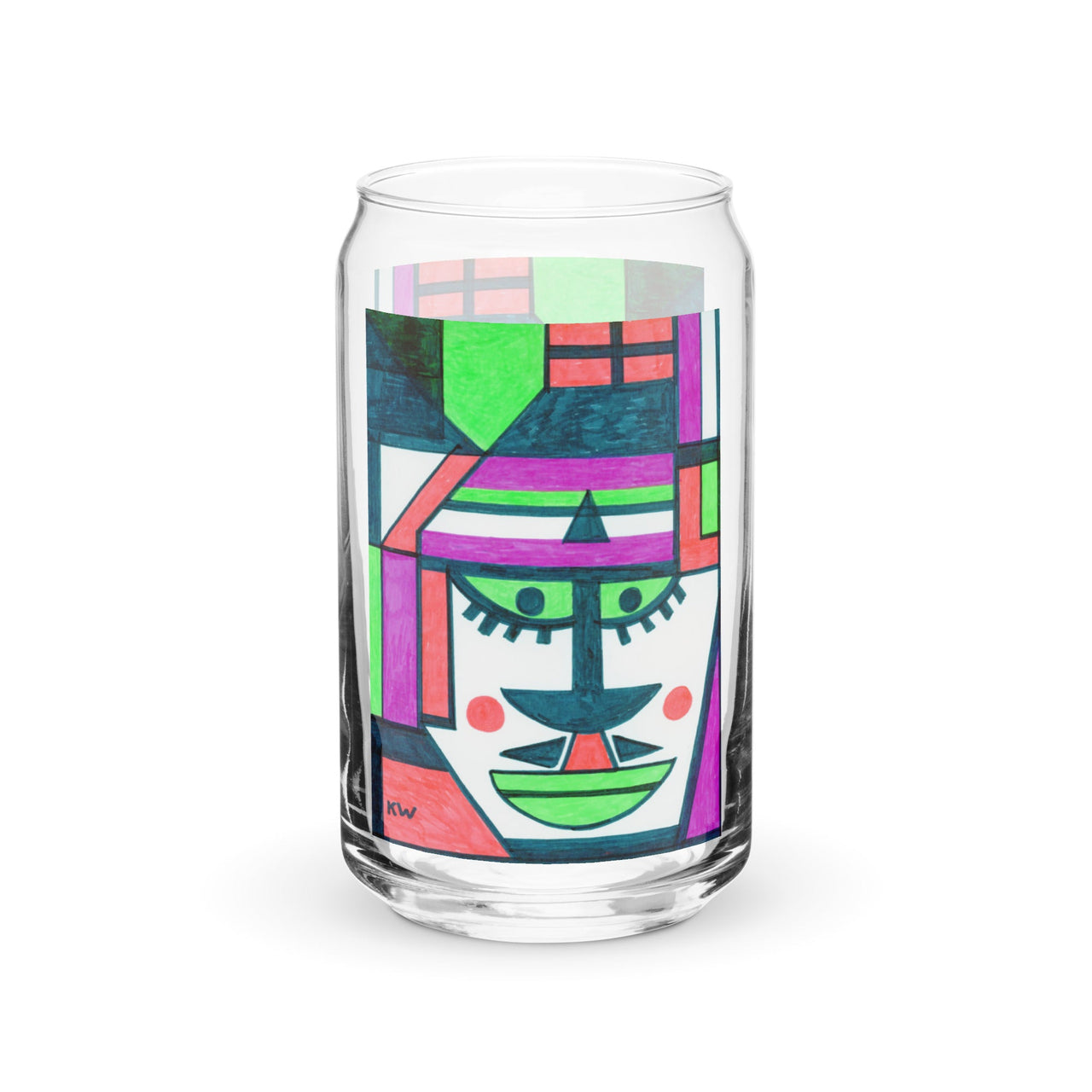 KW Gallery Craft Can Shaped Glass14 – Elevate Your Beverage Experience! 🥤 - Winter Sunshine Marketplace
