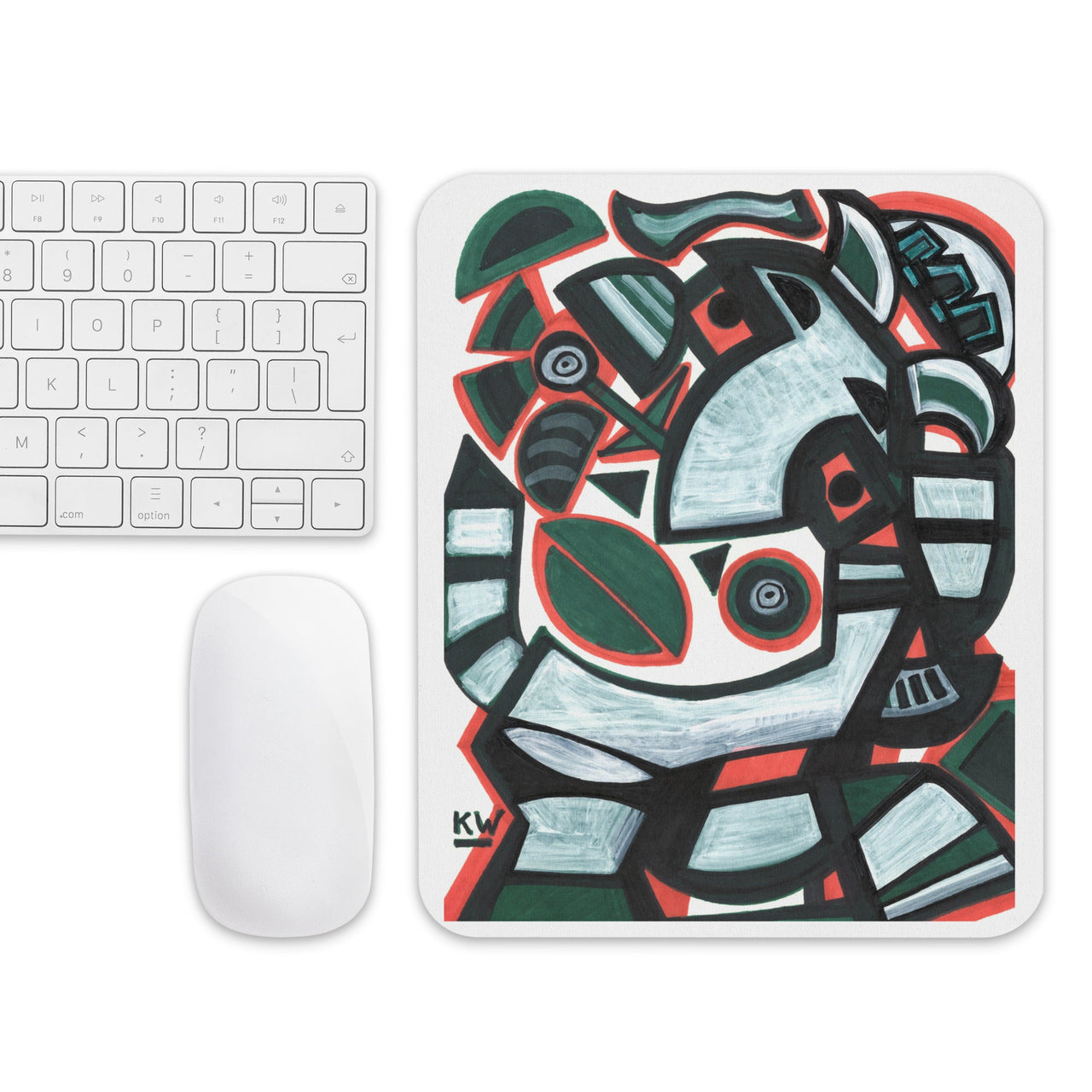 KW Gallery Desk Art Mouse Pad 1🎨 - Winter Sunshine Marketplace