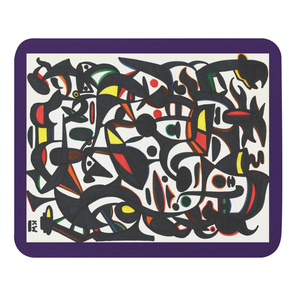 KW Gallery Desk Art Mouse Pad 10🎨 - Winter Sunshine Marketplace