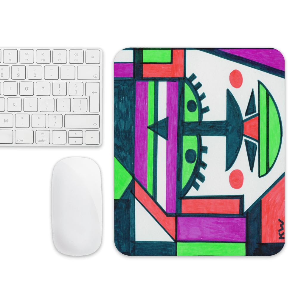 KW Gallery Desk Art Mouse Pad 14 🎨 - Winter Sunshine Marketplace