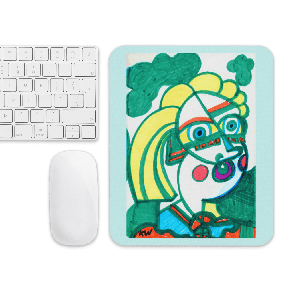 KW Gallery Desk Art Mouse Pad 17 🎨 - Winter Sunshine Marketplace