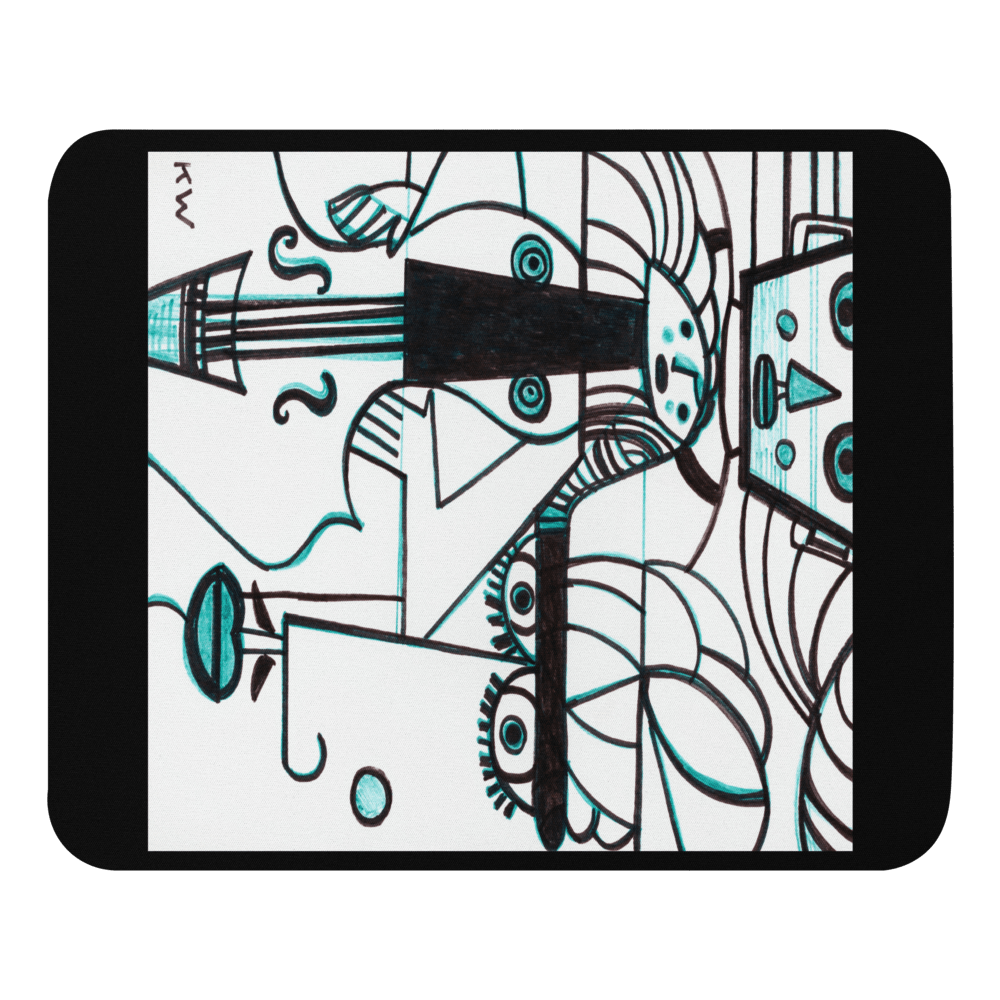 KW Gallery Desk Art Mouse Pad 18 🎨 - Winter Sunshine Marketplace