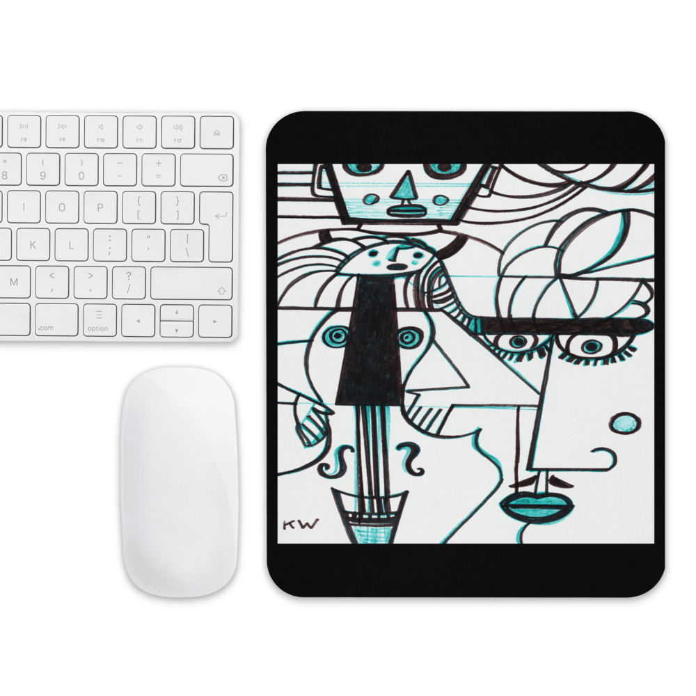 KW Gallery Desk Art Mouse Pad 18 🎨 - Winter Sunshine Marketplace