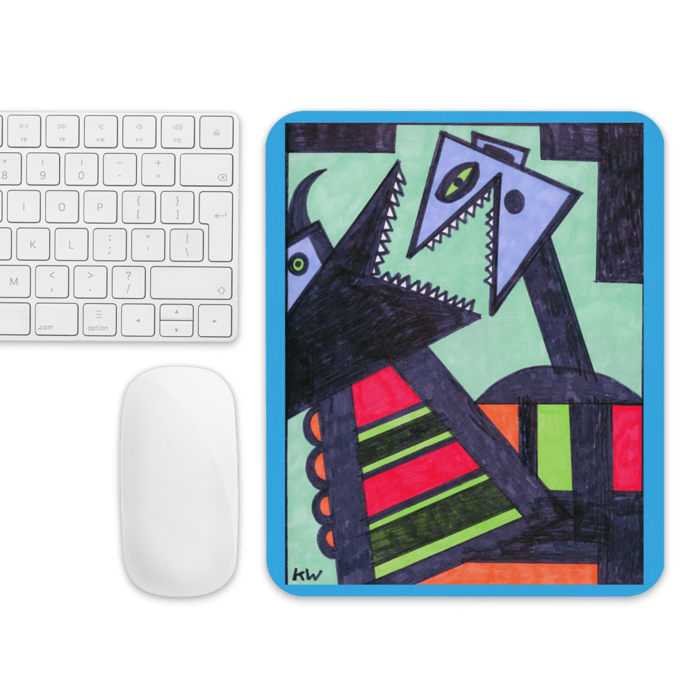 KW Gallery Desk Art Mouse Pad 20 🎨 - Winter Sunshine Marketplace