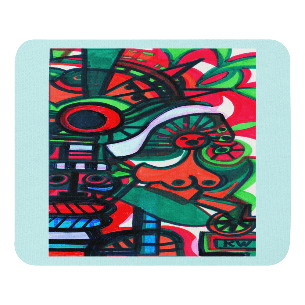 KW Gallery Desk Art Mouse Pad 21 🎨 - Winter Sunshine Marketplace