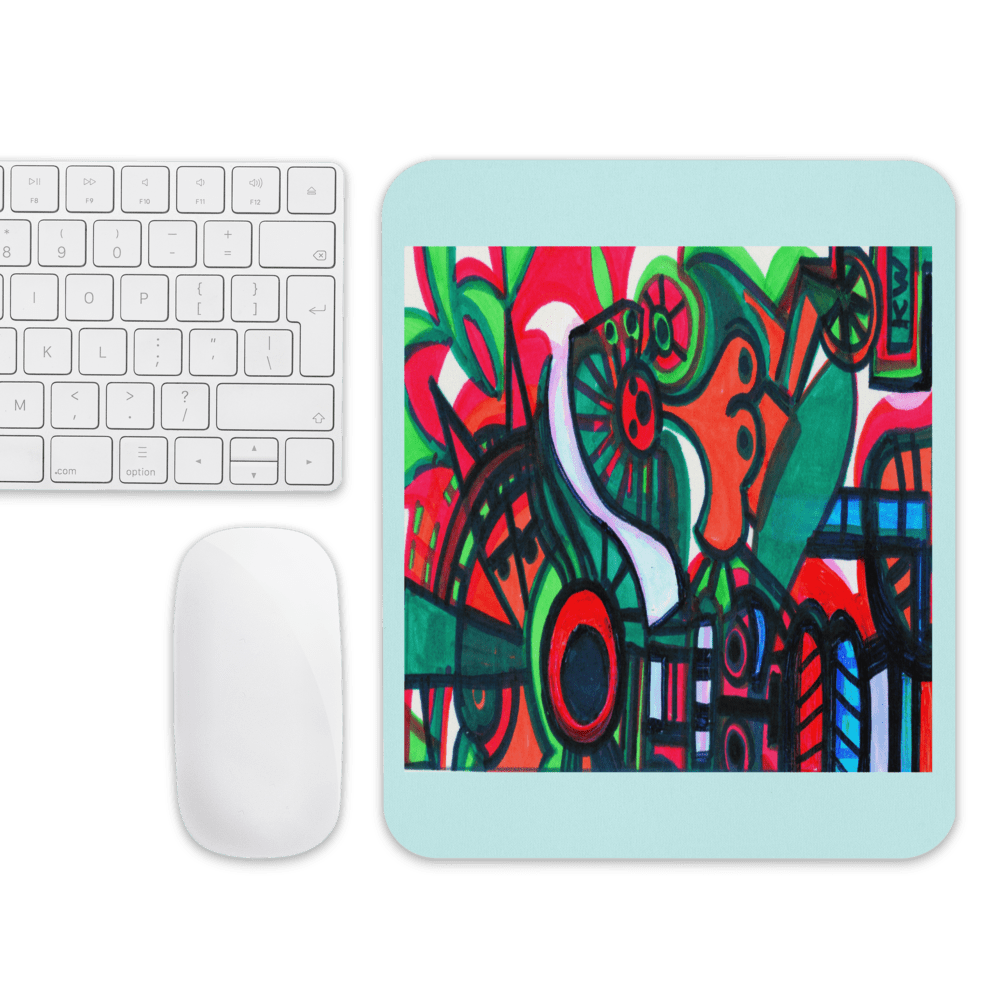 KW Gallery Desk Art Mouse Pad 21 🎨 - Winter Sunshine Marketplace