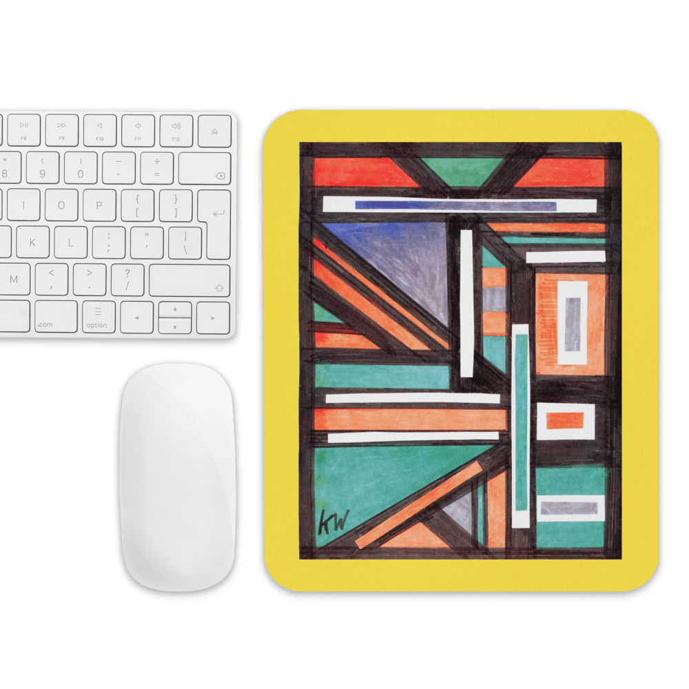 KW Gallery Desk Art Mouse Pad 22 🎨 - Winter Sunshine Marketplace