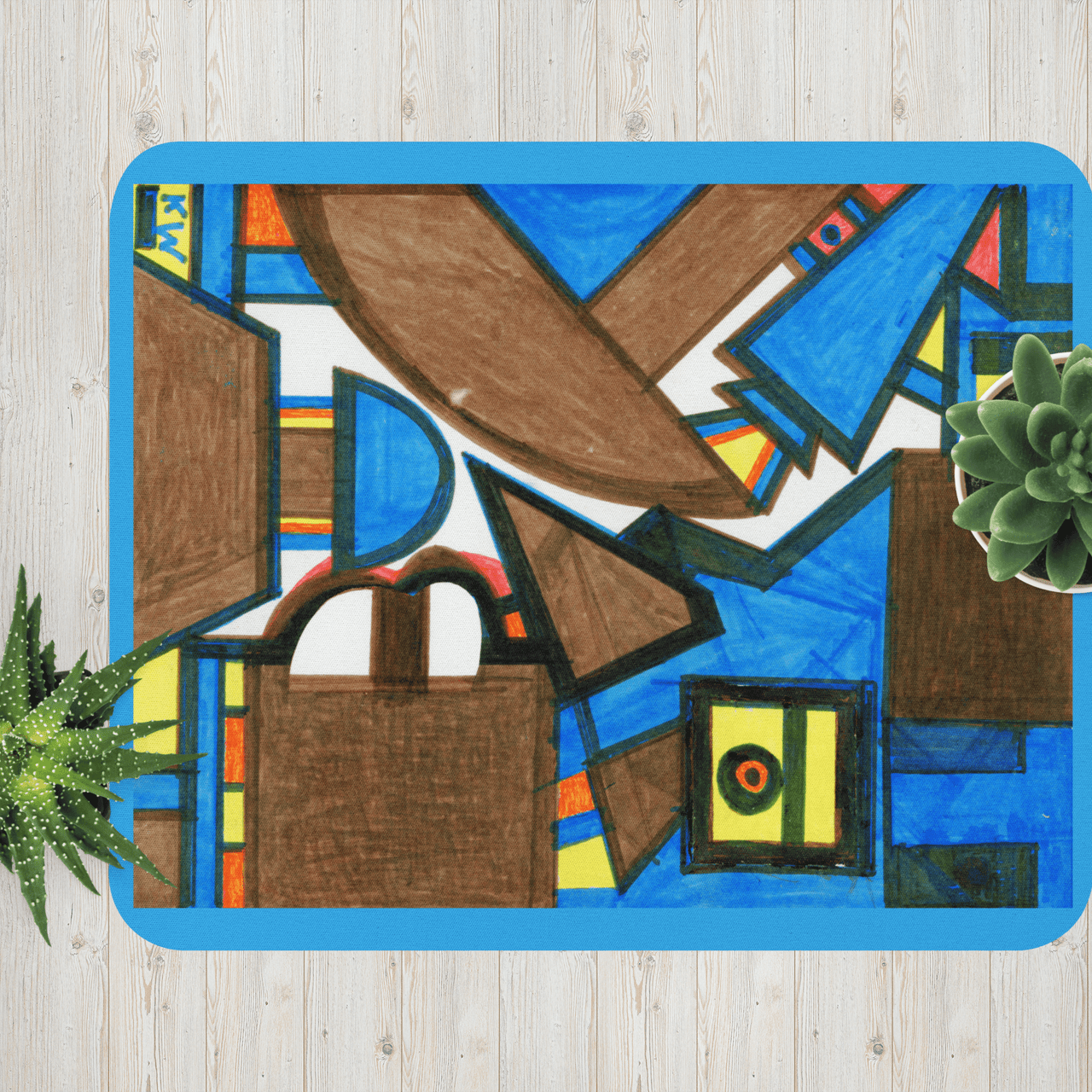 KW Gallery Desk Art Mouse Pad 23 🎨 - Winter Sunshine Marketplace